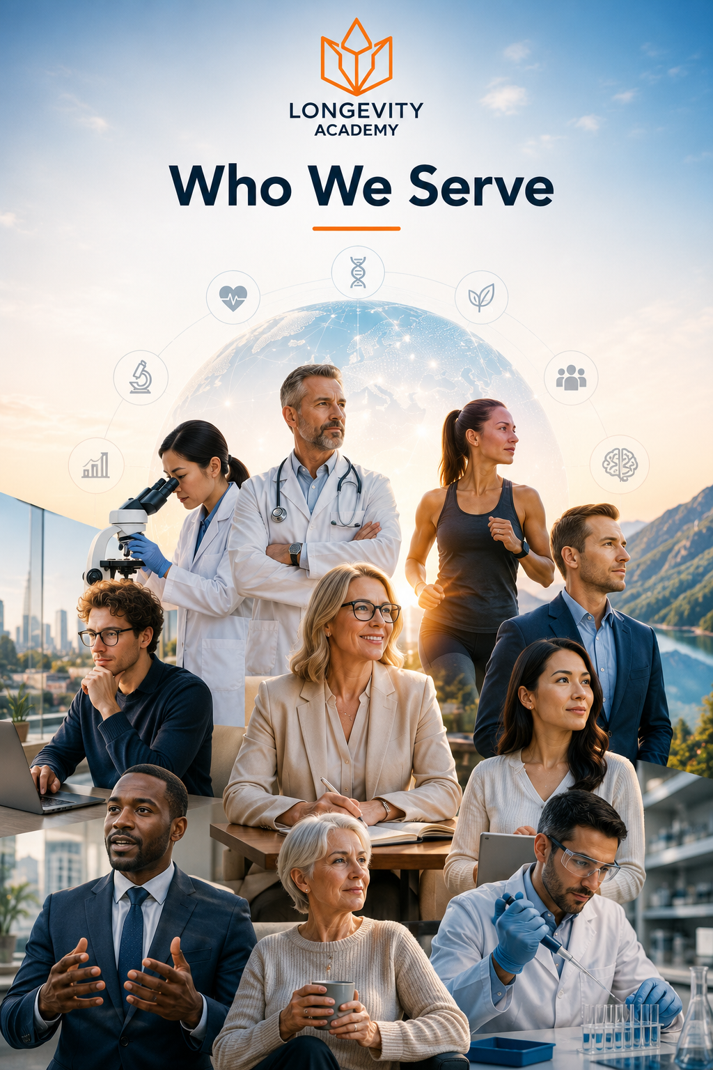 Longevity Academy Who We Serve Richard Diamond longevity expert